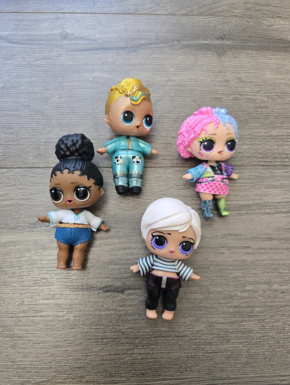LOL Surprise dolls mix of boy and girl characters Lot Of 4 2016 2017 2018
